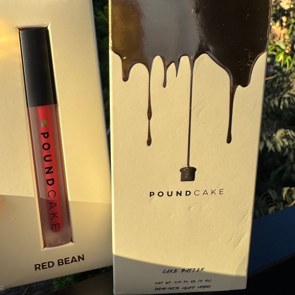 Poundcake Cake Batter Red‎ Bean Creme Matte Liquid Lipstick